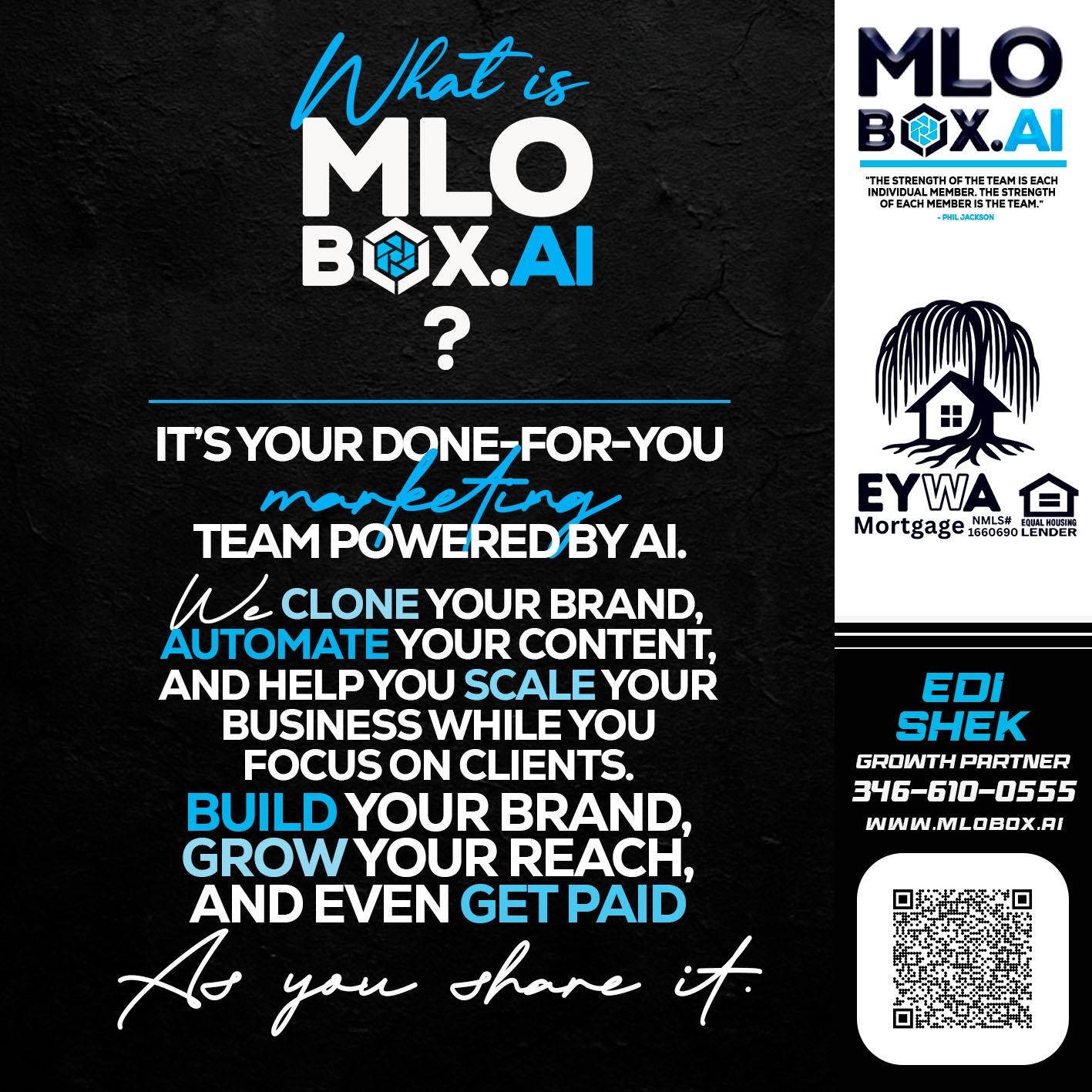 MLOBOX.AI - Edi Shek -Loan Originator