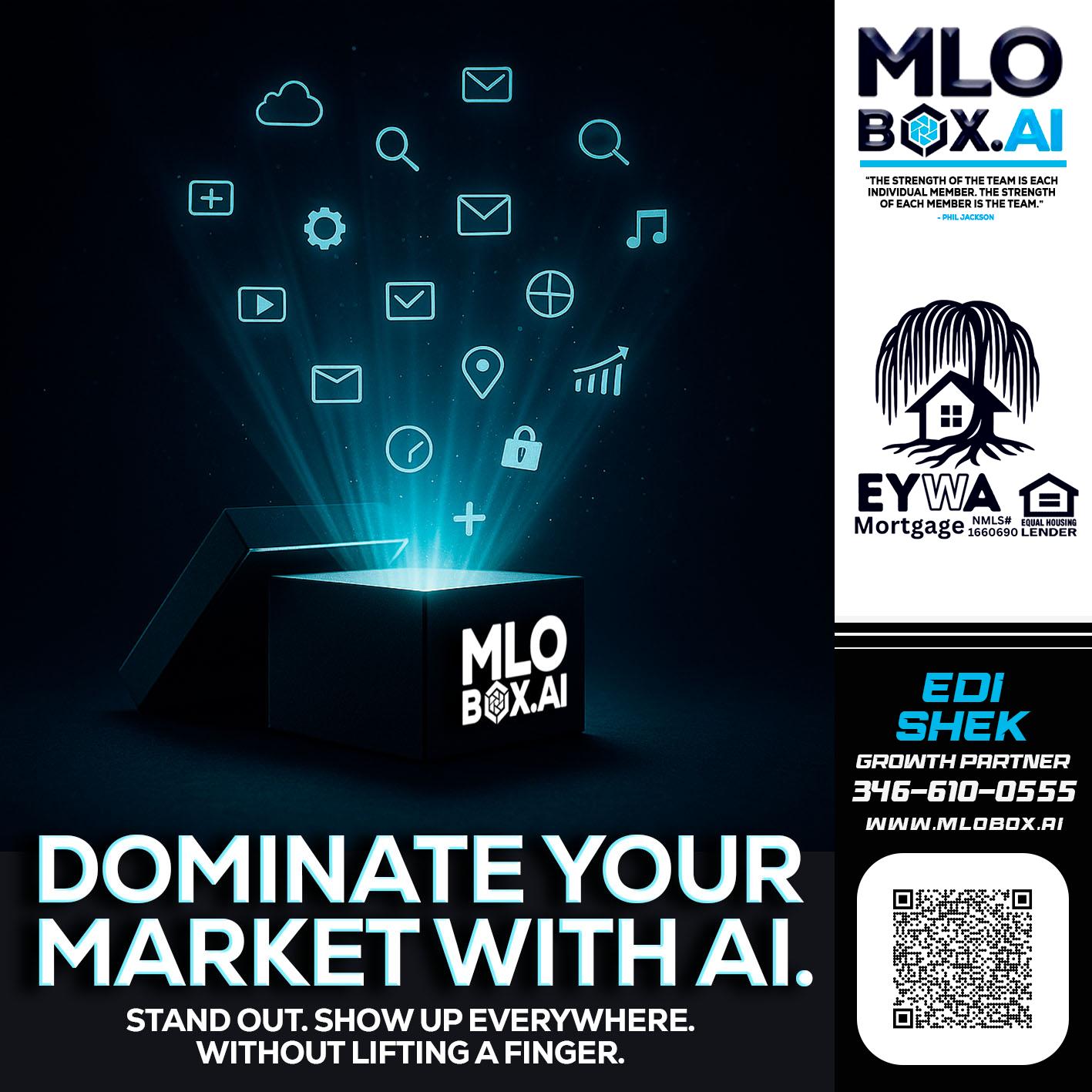 DOMINATE YOUR - Edi Shek -Loan Originator