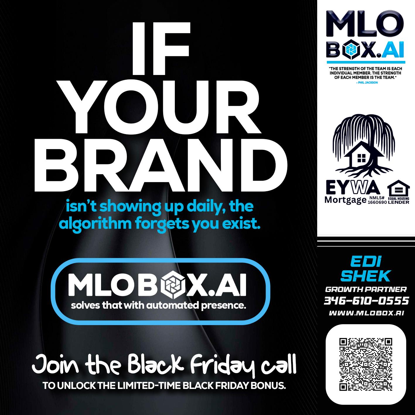 if your brand - Edi Shek -Loan Originator