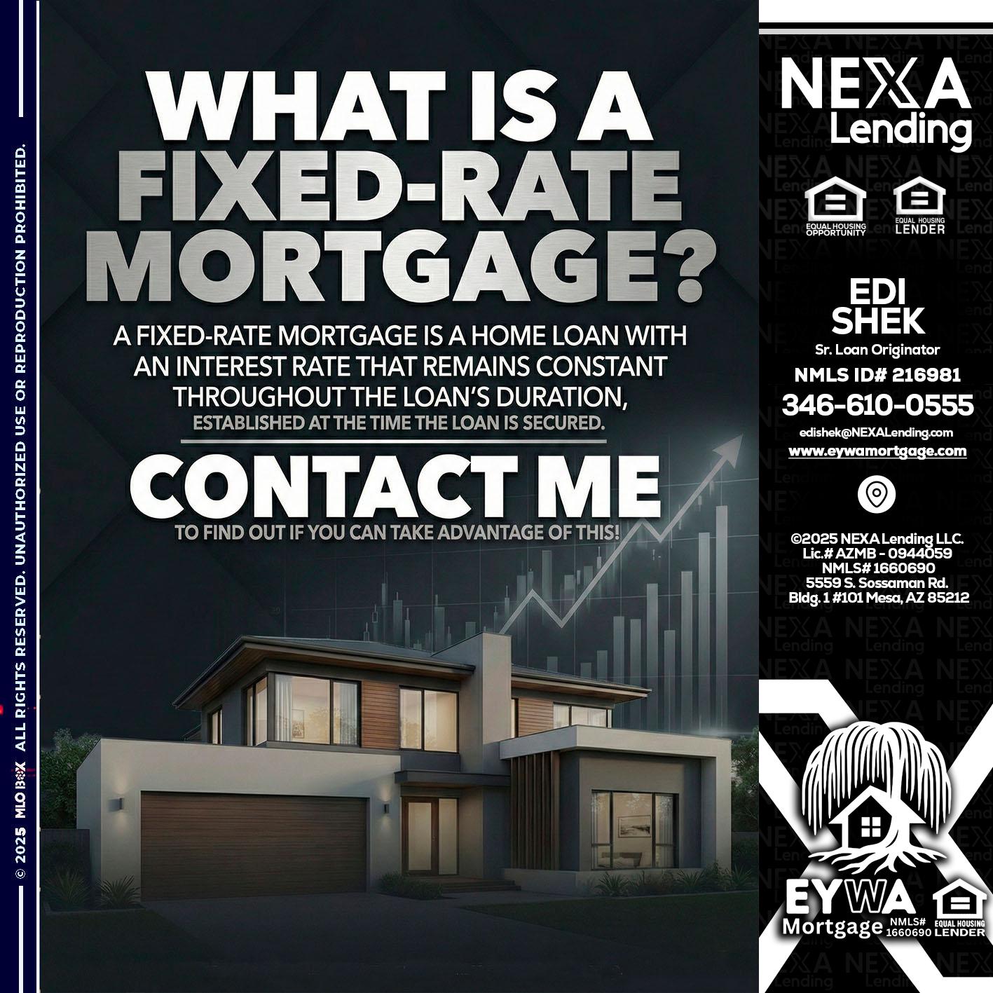 WHAT IS A - Edi Shek -Loan Originator