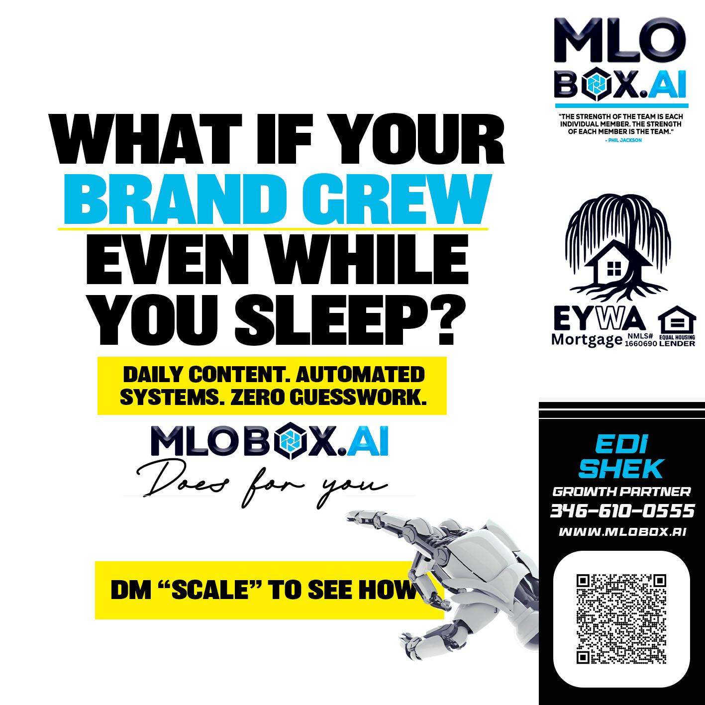 WHAT IF YOUR BRAND GREW - Edi Shek -Loan Originator