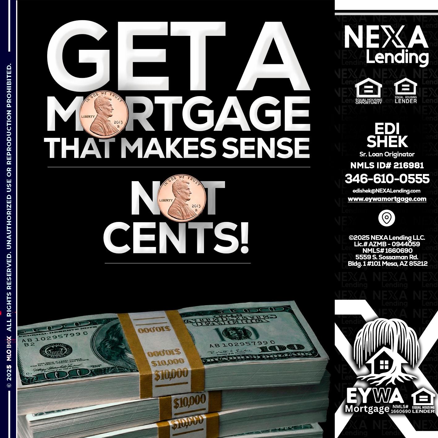 get a mortgage - Edi Shek -Loan Originator