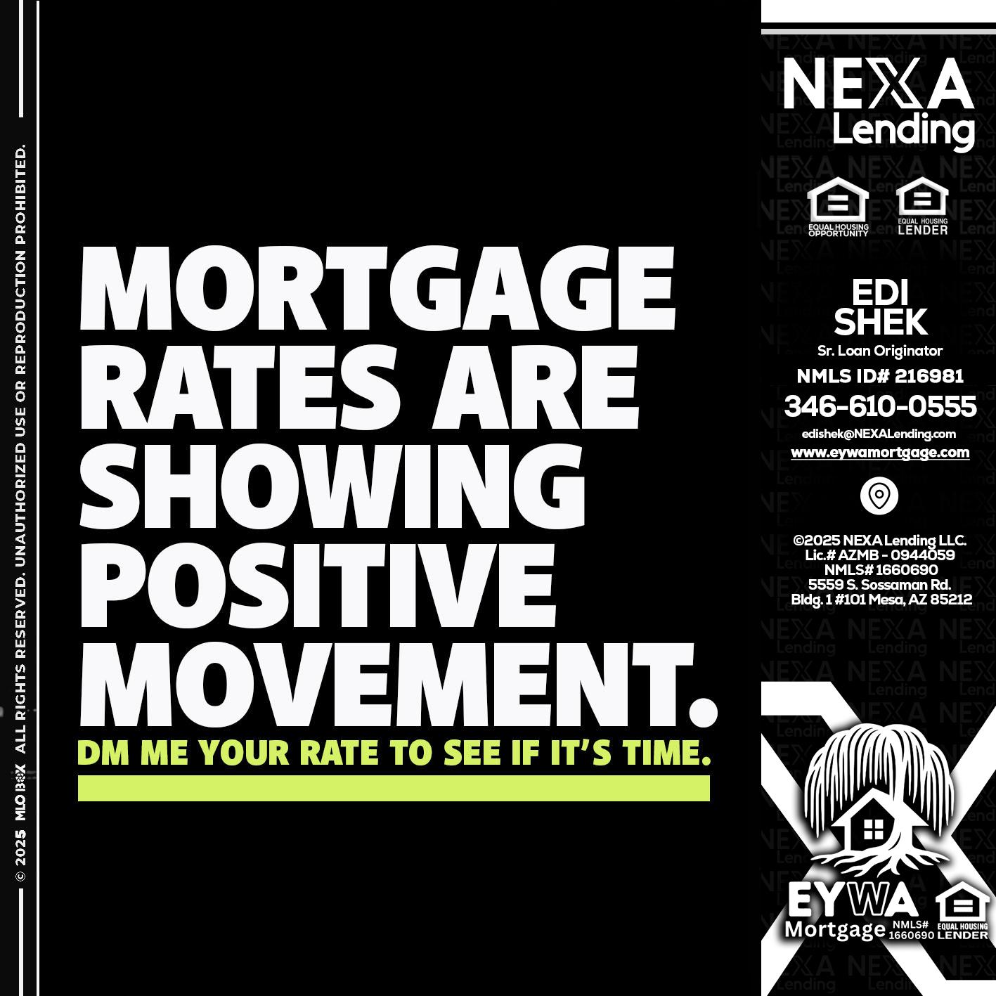 MORTGAGE - Edi Shek -Loan Originator