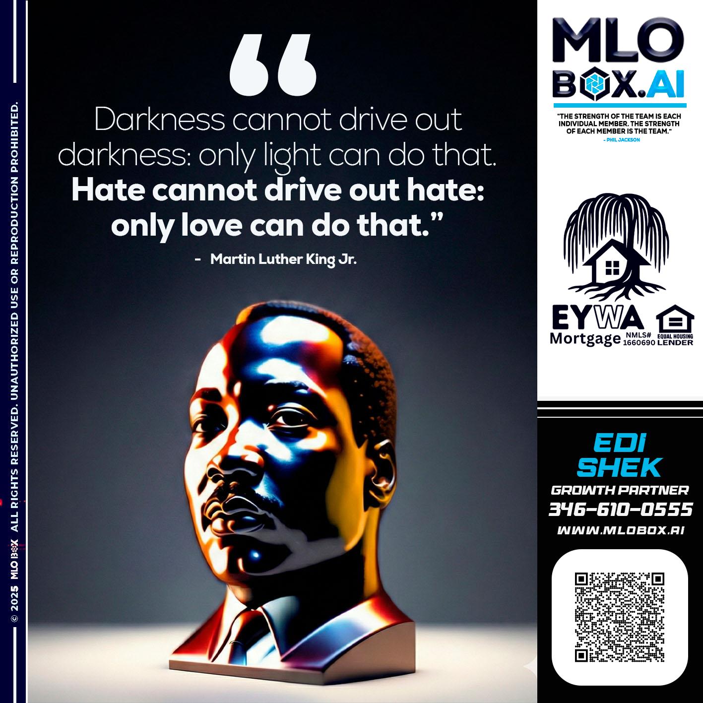 MLK DAY - Edi Shek -Loan Originator