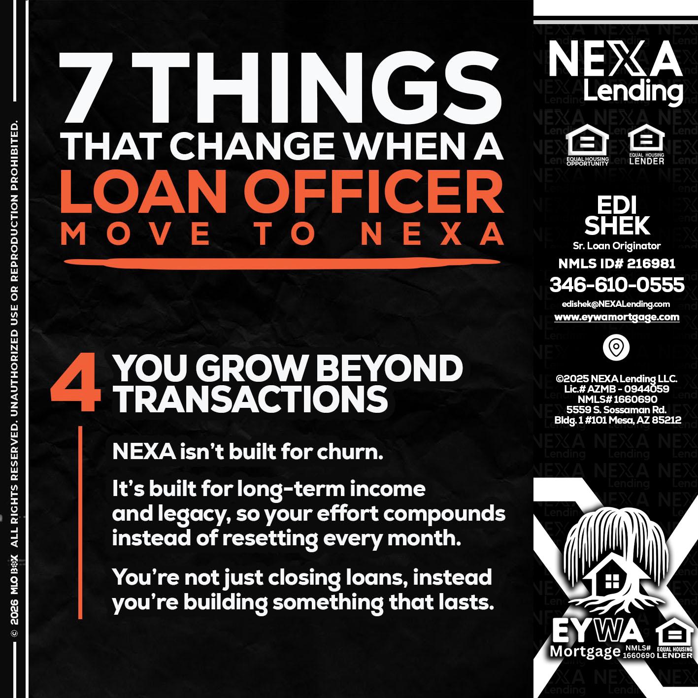 7 THINGS (4) - Edi Shek -Loan Originator