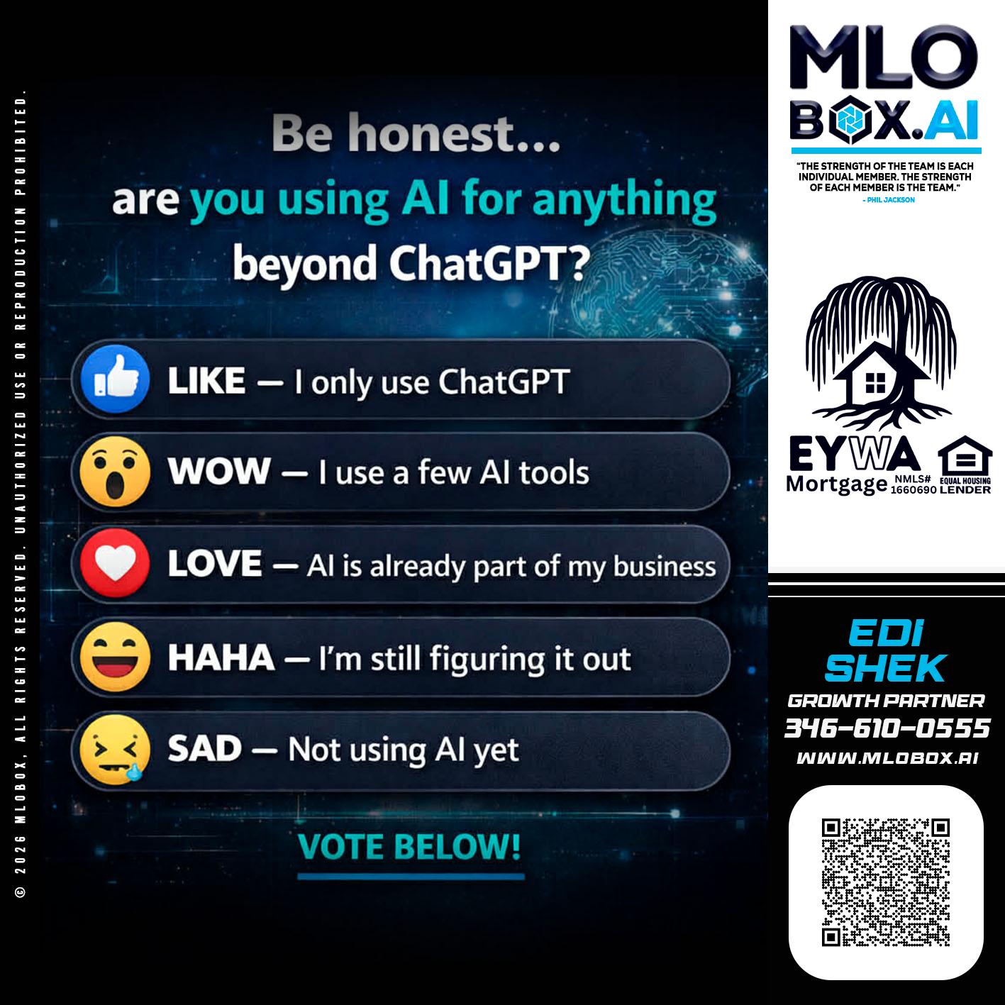 BE HONEST - Edi Shek -Loan Originator