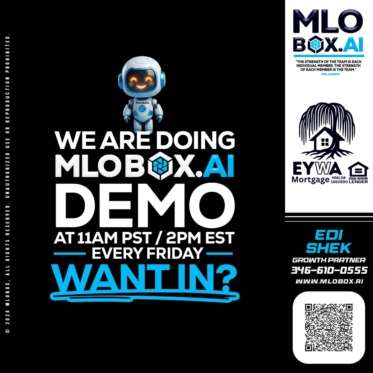 WE ARE DOING - Edi Shek -Loan Originator
