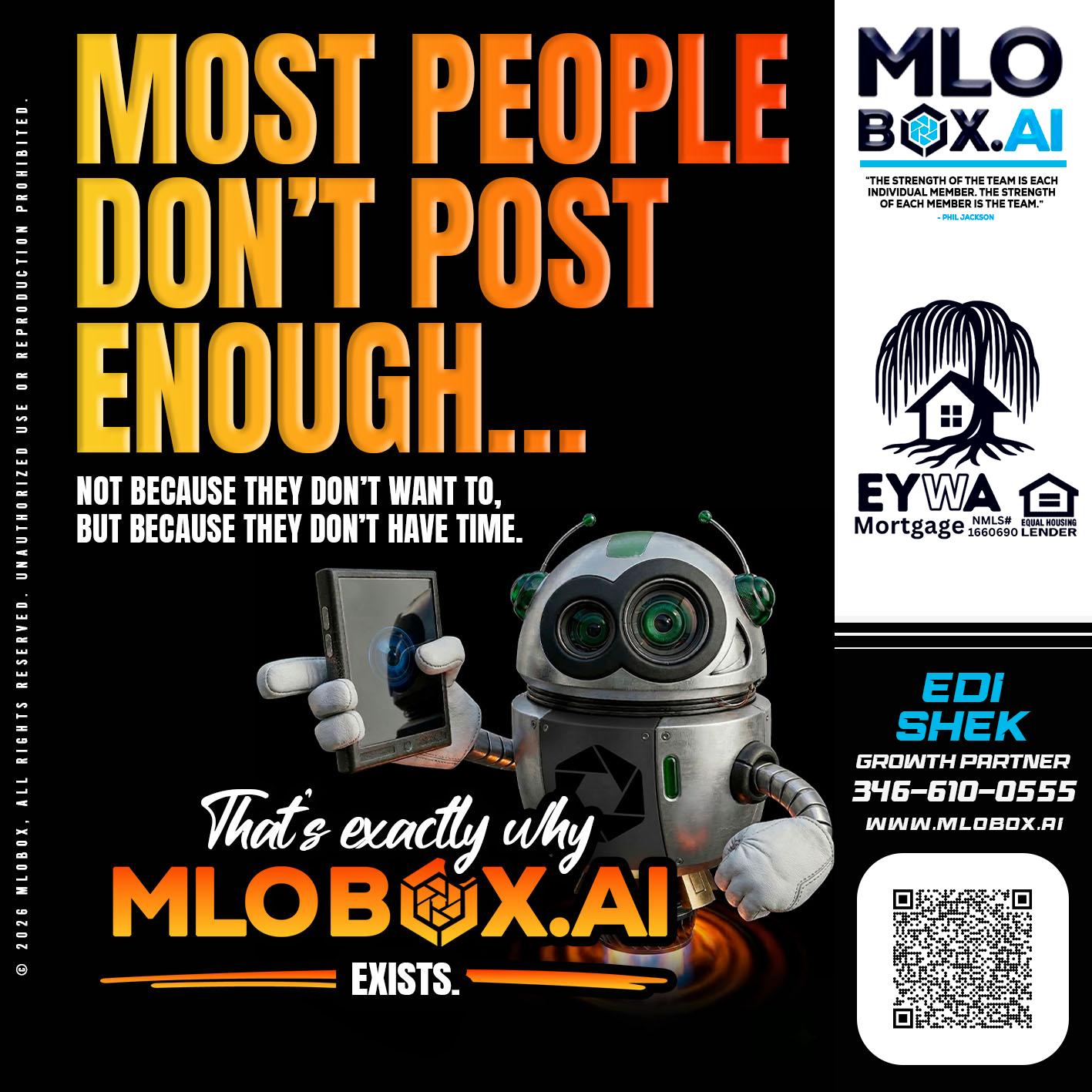 most people - Edi Shek -Loan Originator