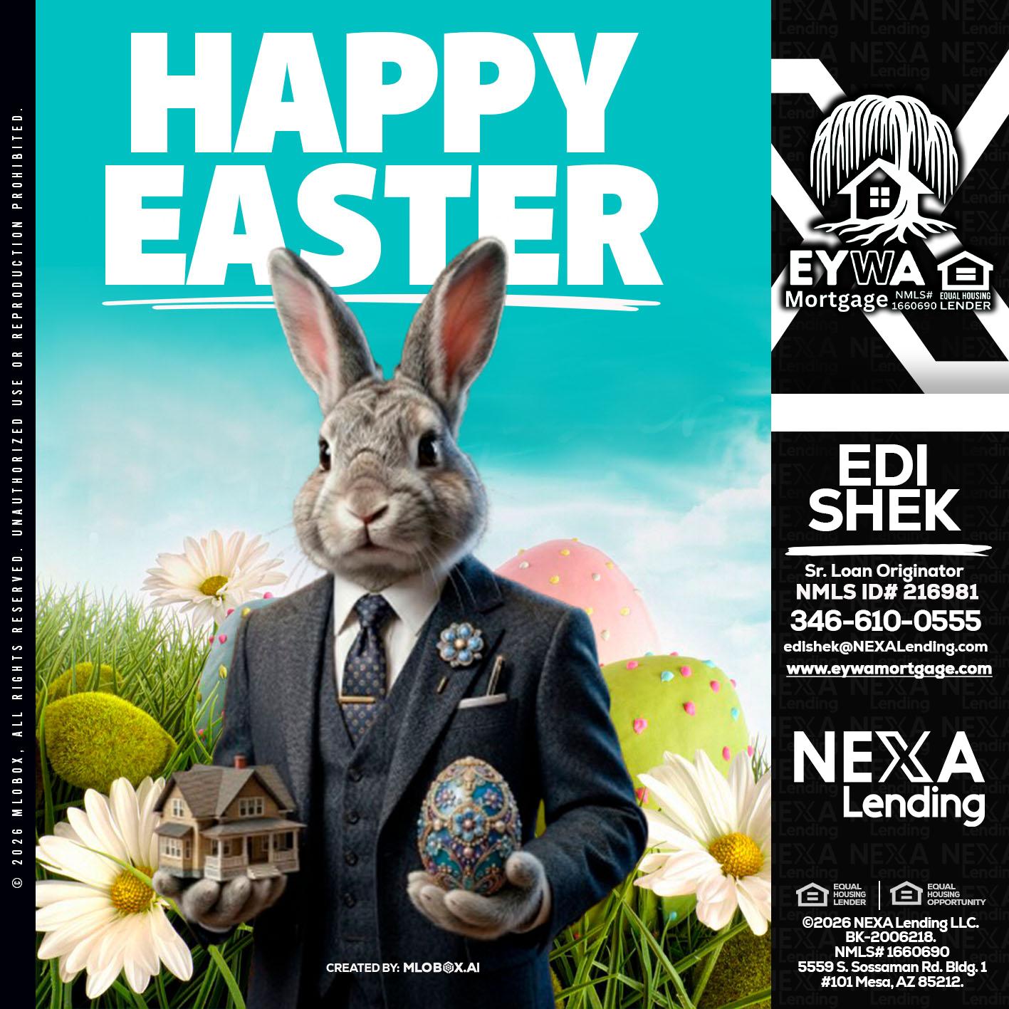HAPPY EASTER - Edi Shek -Loan Originator