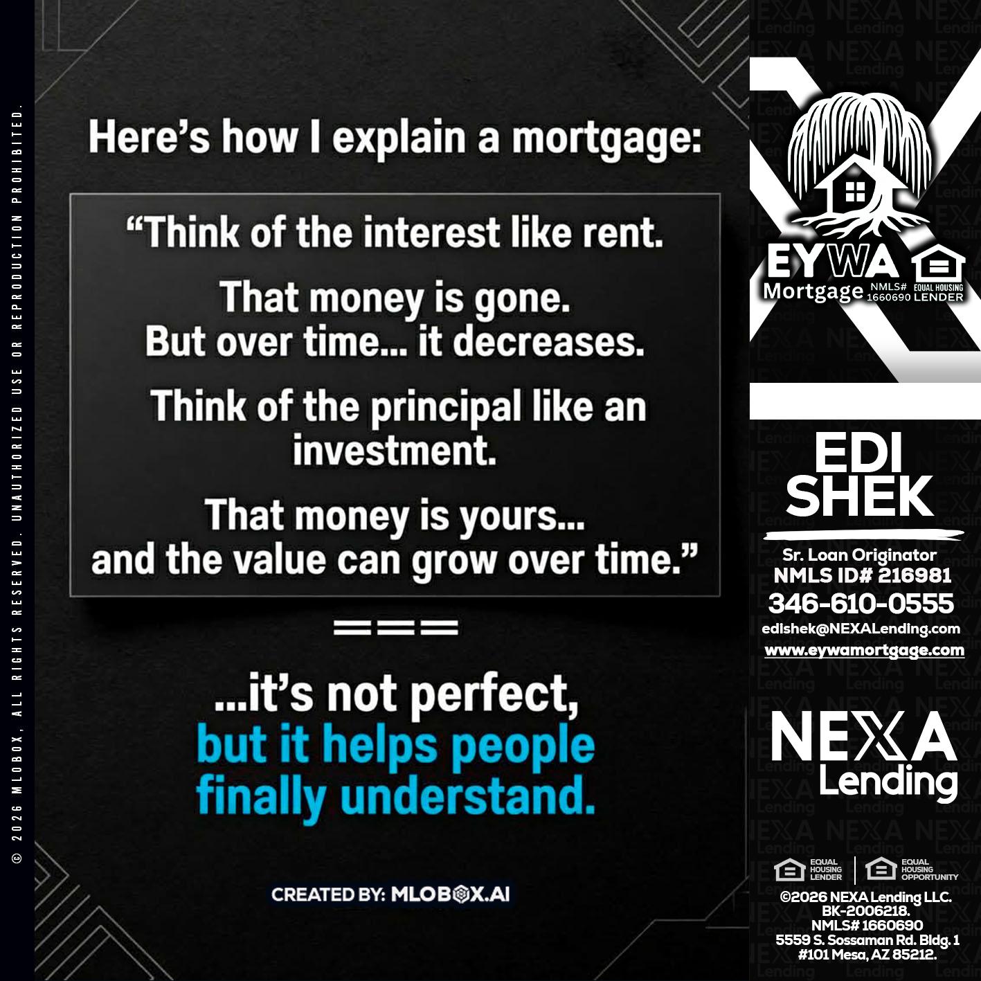 HERES NOW - Edi Shek -Loan Originator