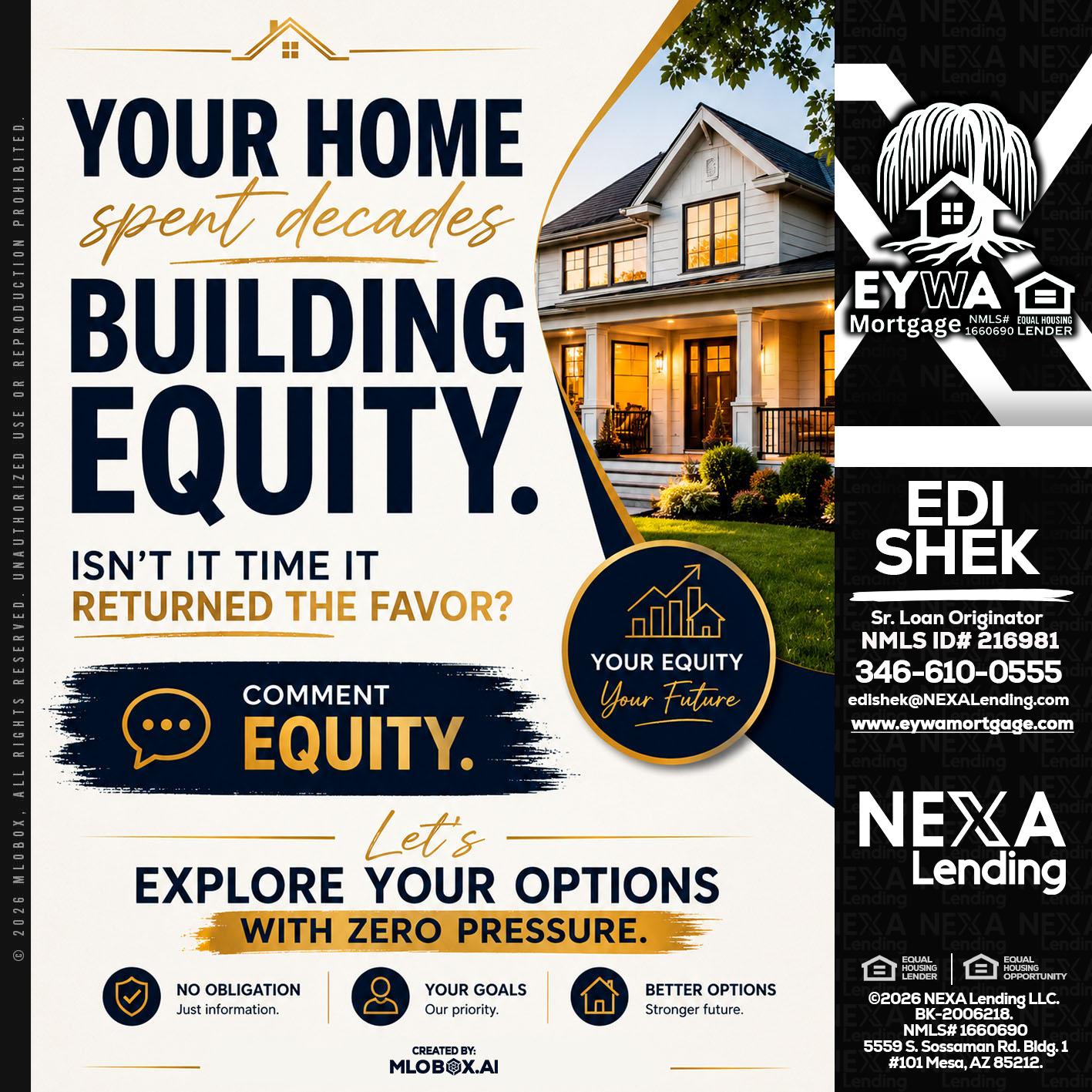 building equity - Edi Shek -Loan Originator