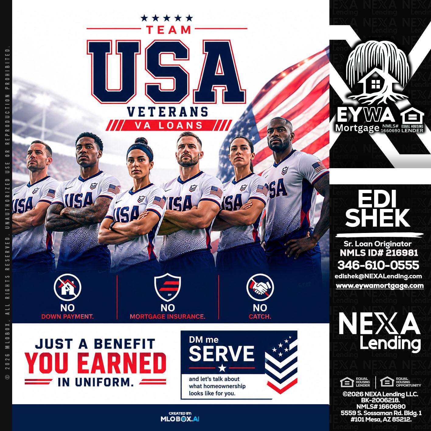 USA TEAM - Edi Shek -Loan Originator