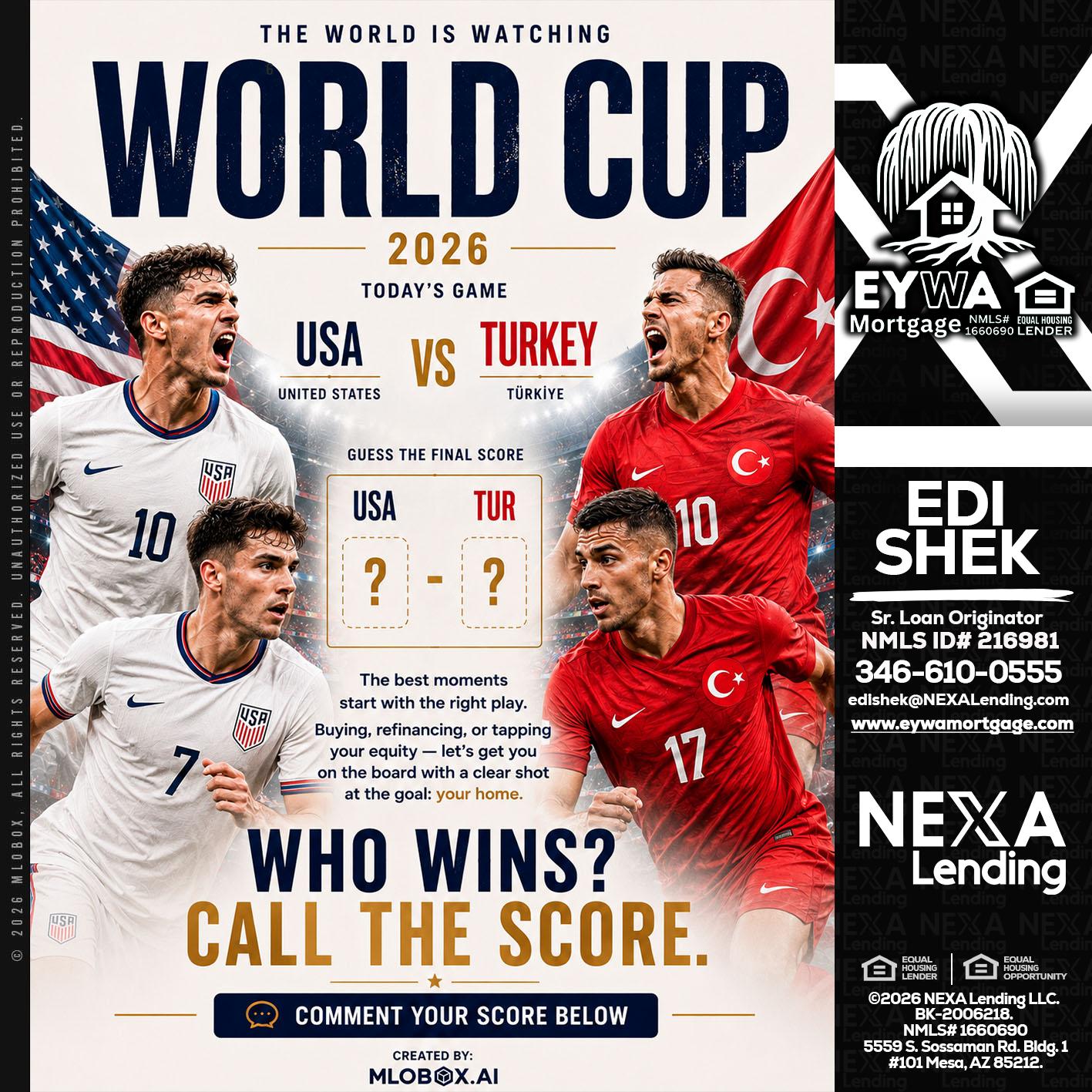 WORLD CUP 2026 - Edi Shek -Loan Originator