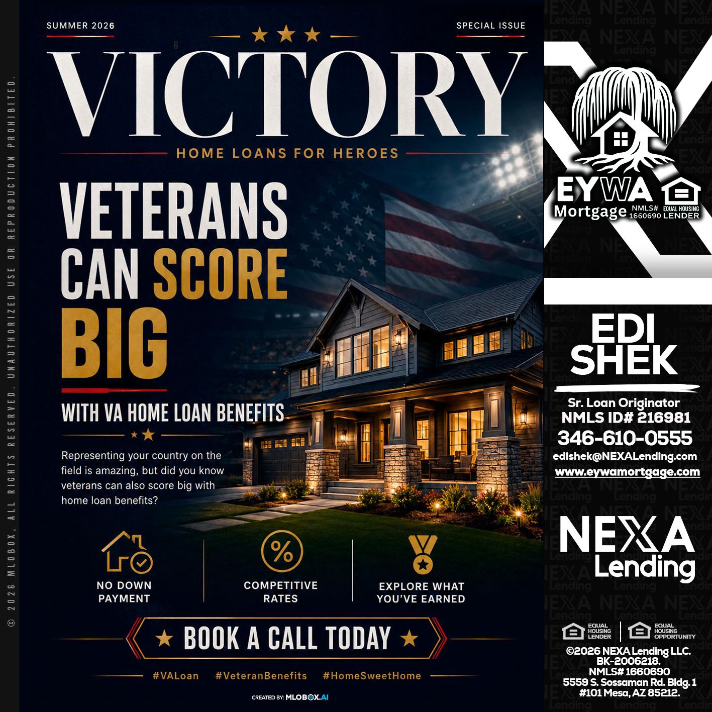 VICTORY - Edi Shek -Loan Originator