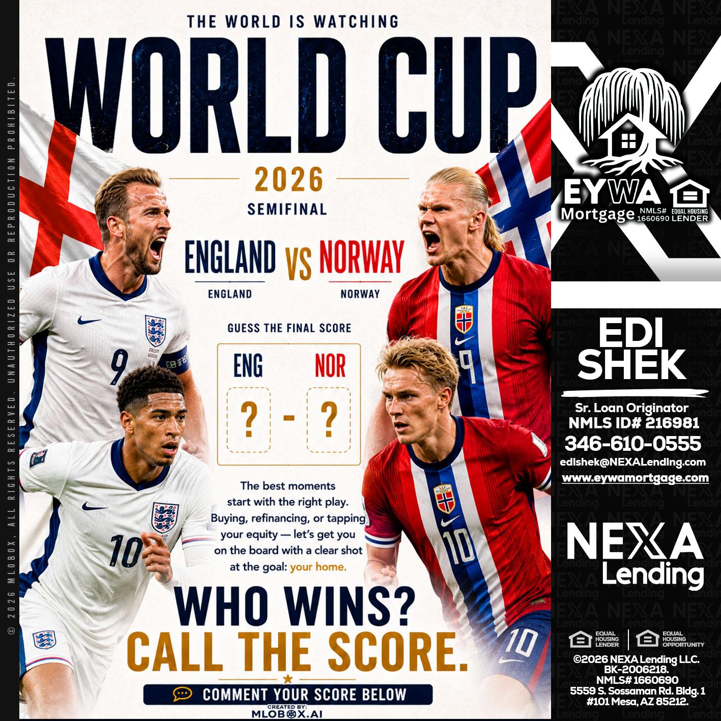 WORLD CUP 2026 - Edi Shek -Loan Originator