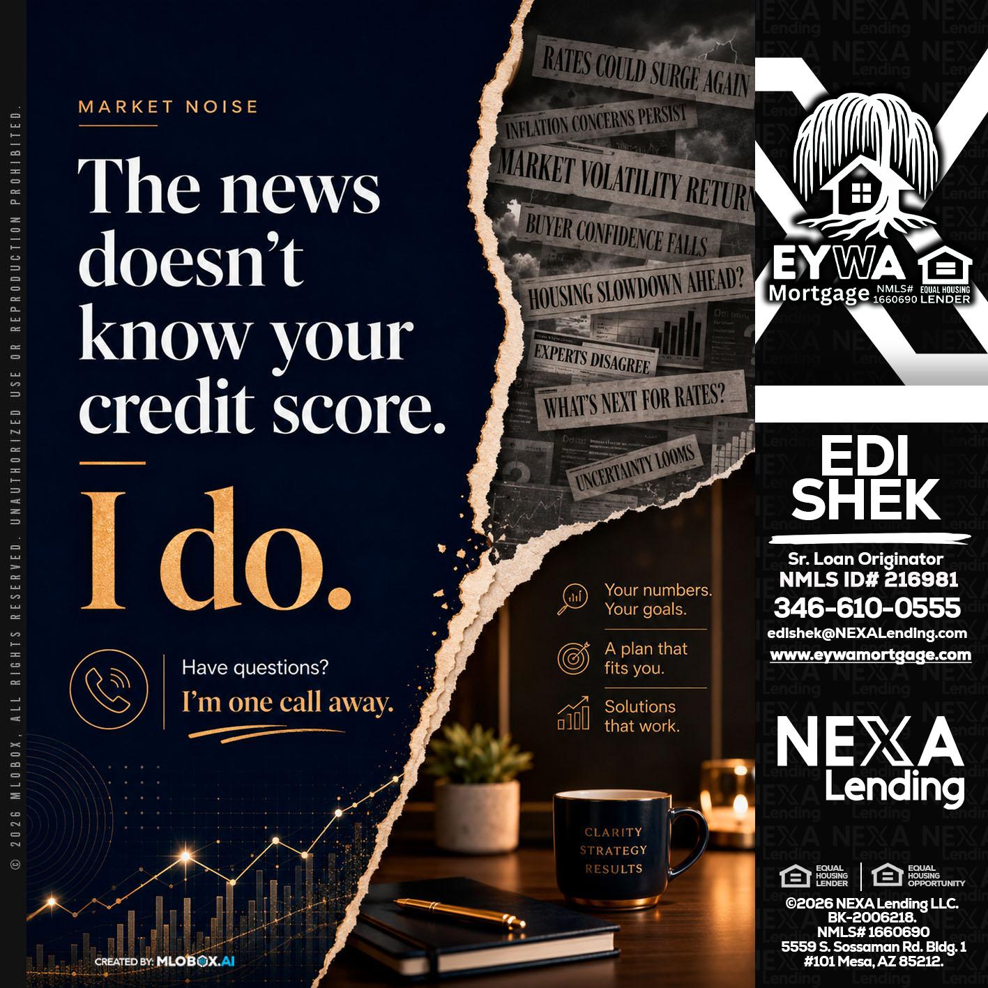 MARKET NOISE - Edi Shek -Loan Originator
