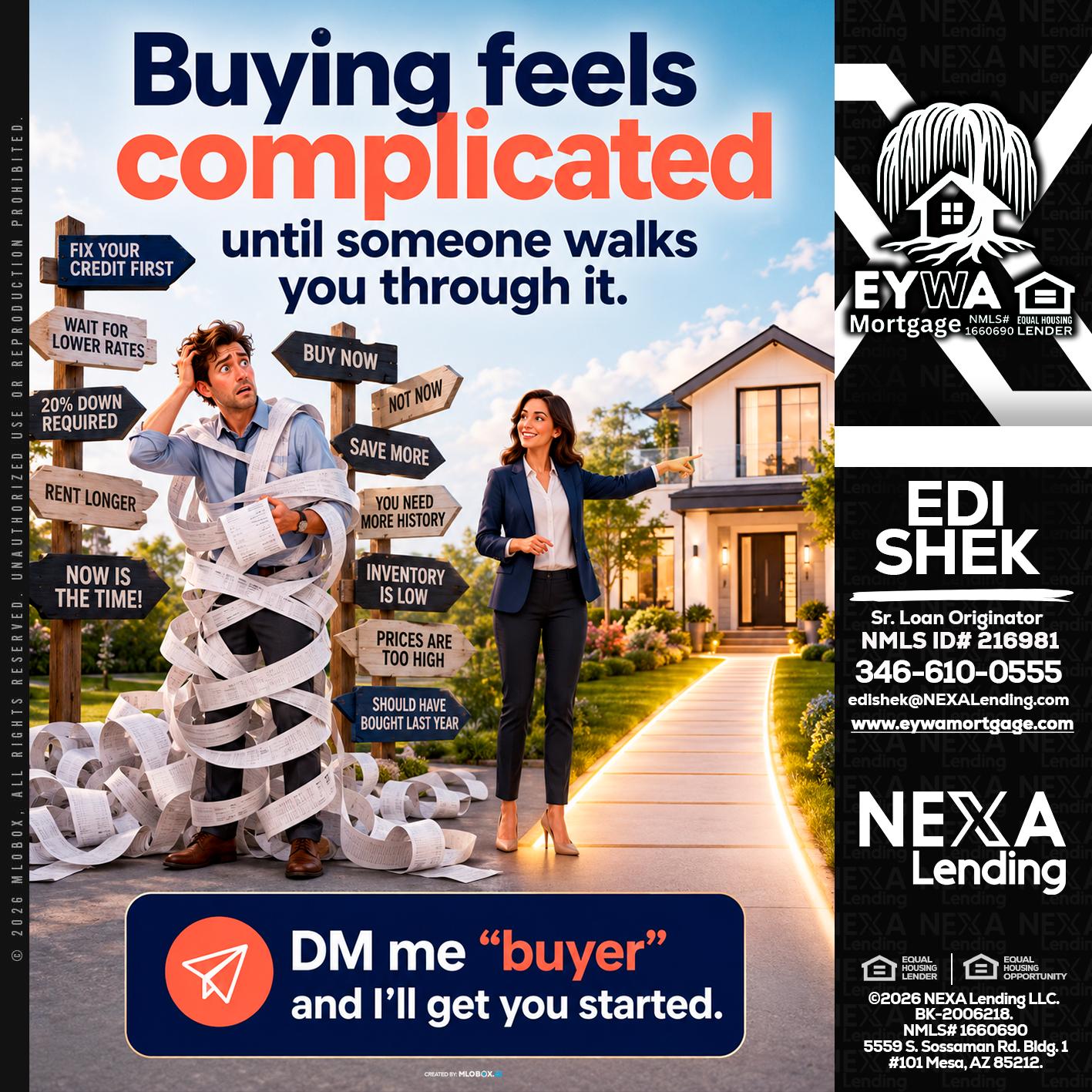buying feels - Edi Shek -Loan Originator