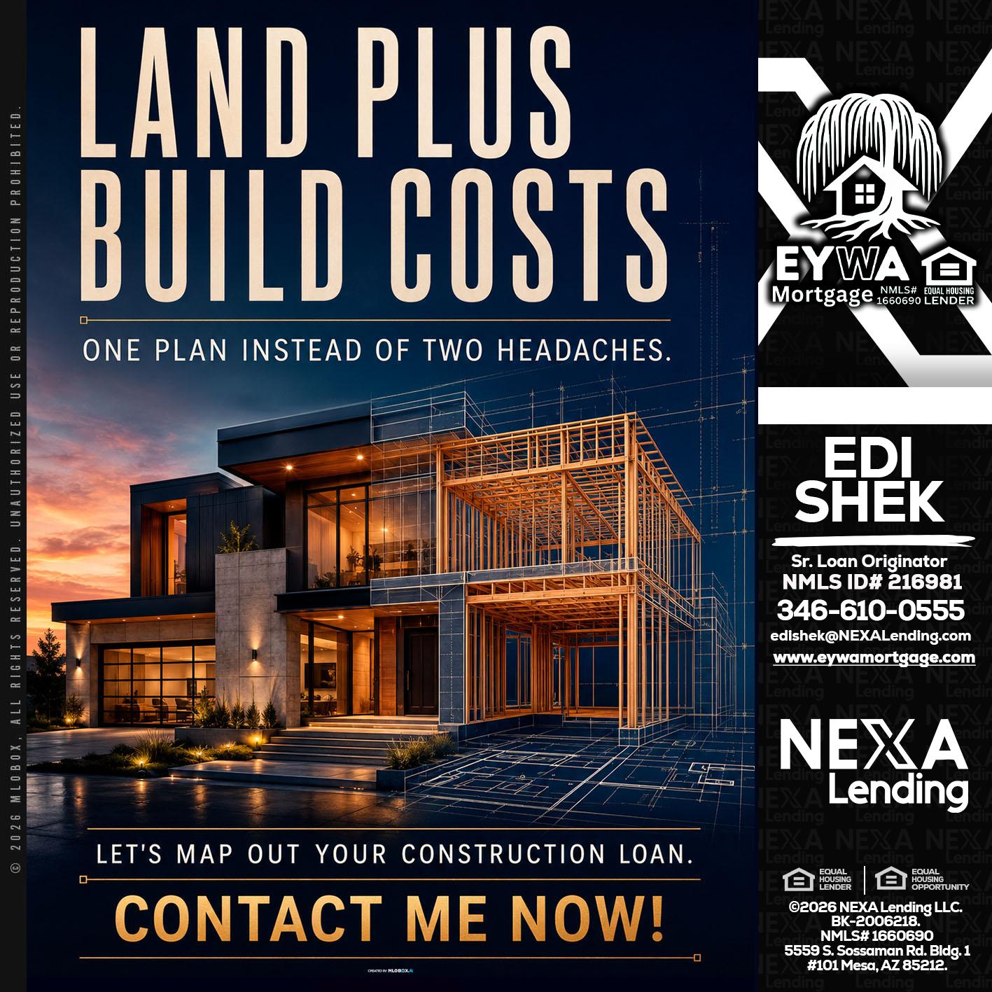 LAND PLUS - Edi Shek -Loan Originator