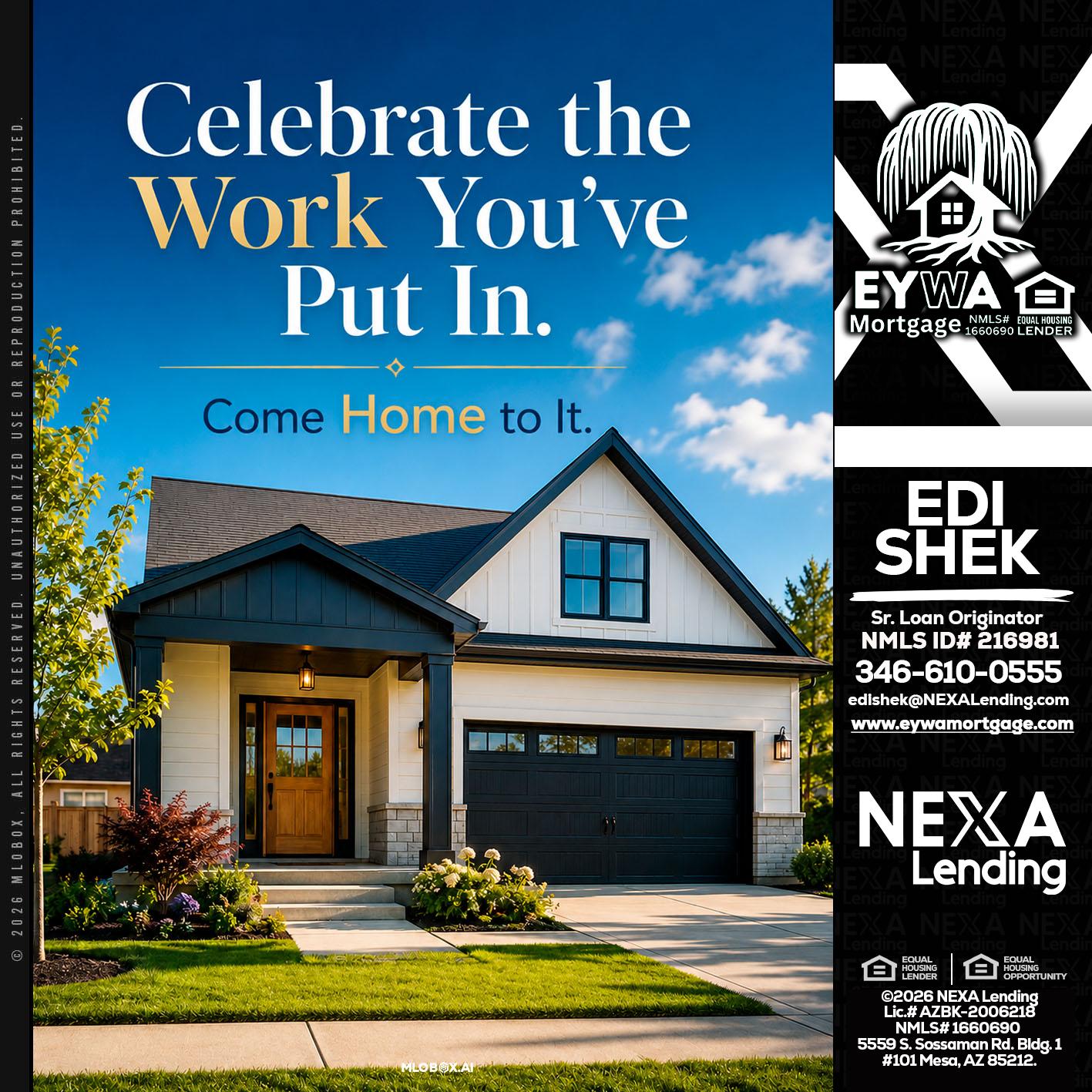 celebrate Labor Day - Edi Shek -Loan Originator