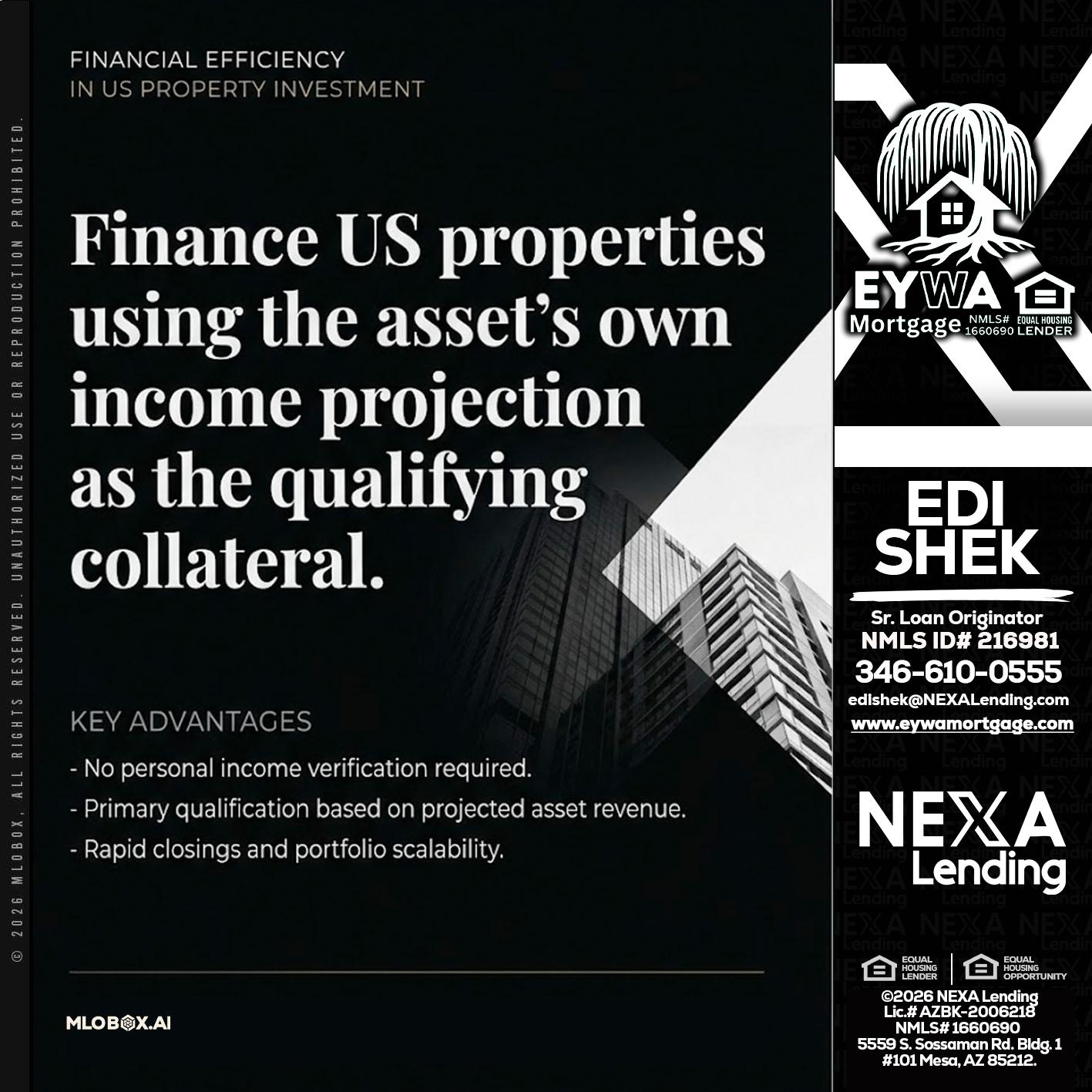 finance US - Edi Shek -Loan Originator