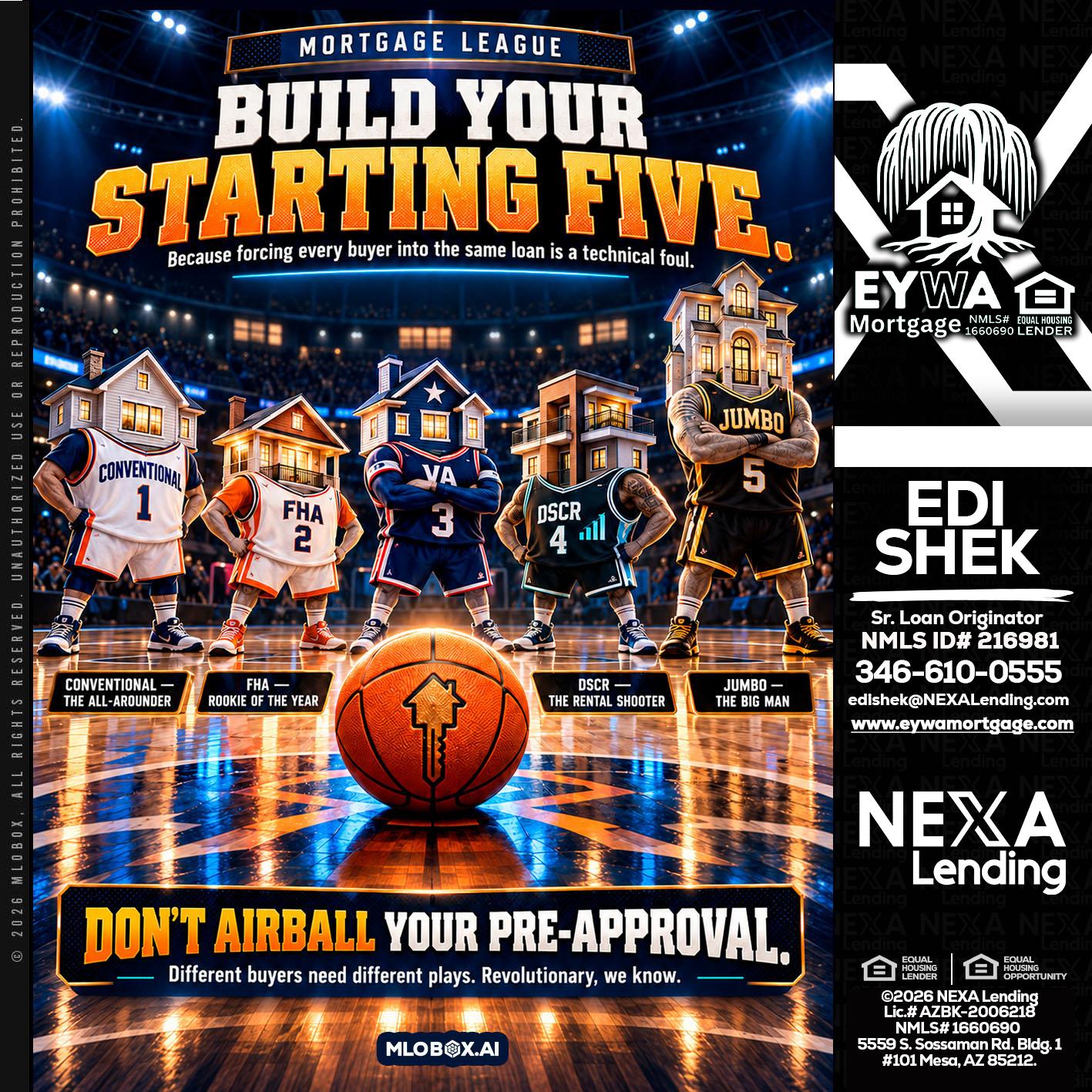BUILD YOUR - Edi Shek -Loan Originator